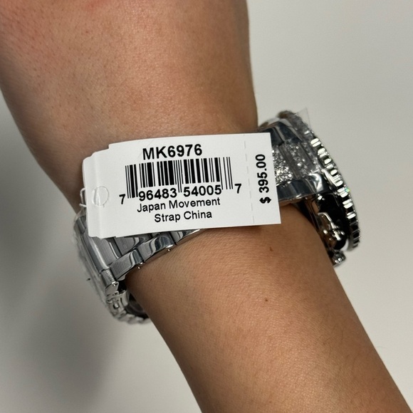 Michael Kors Layton Chronograph Stainless Steel Watch - Picture 3 of 5